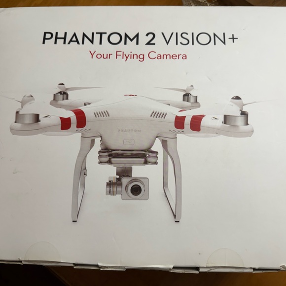 DJI Phantom Vision+ White Drone Camera